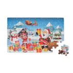 Świąteczne, drewniane puzzle - obrazek 2