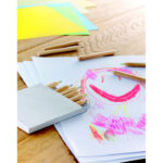 Kredki dla dzieci w pudełku, komplet 12 sztuk - obrazek 3