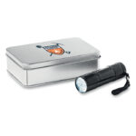 Metalowa latarka z 9 LED - obrazek 3