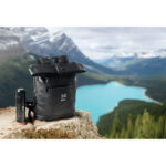 Plecak na laptopa PU rolltop - obrazek 4