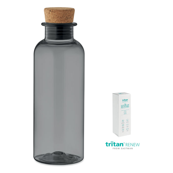 mo2266-27 Butelka na wodę z Tritanu Renew 500 ml z korkową pokrywką