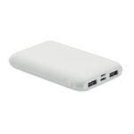 Powerbank 5000 mAh z ABS z recyklingu