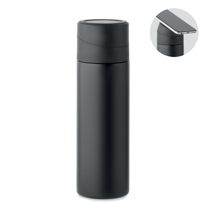 mo2308-03 Butelka termiczna 420 ml ze stali z uchwytem na telefon