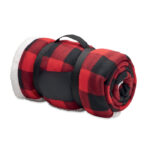 Koc polarowy sherpa RPET - obrazek 4