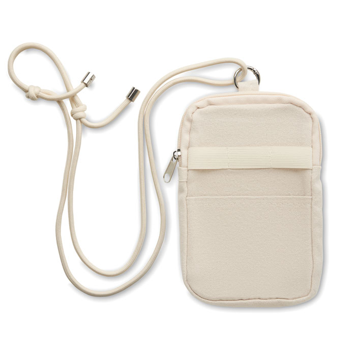 mo2519-13 Torba na telefon typu cross body z bawełny z recyklingu