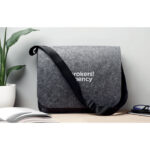 Filcowa torba na laptopa RPET - obrazek 5