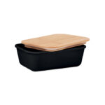 Lunchbox z bambusową pokrywką - obrazek 3