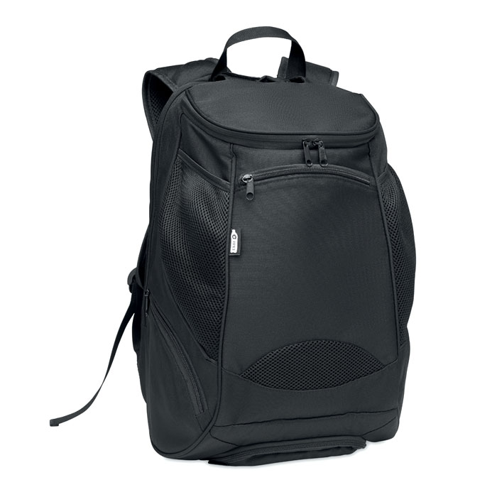 mo6325-03 Plecak sportowy 600D RPET z przegrodą na rakietkę