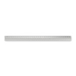 Trójkątna aluminiowa linijka architektoniczna 30 cm z pięcioma skalami pomiarowymi