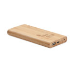 Bambusowy power bank 6000 mAh - obrazek 4