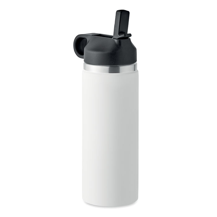 mo6938-06 Butelka termiczna 500 ml ze stali z recyklingu ze słomką