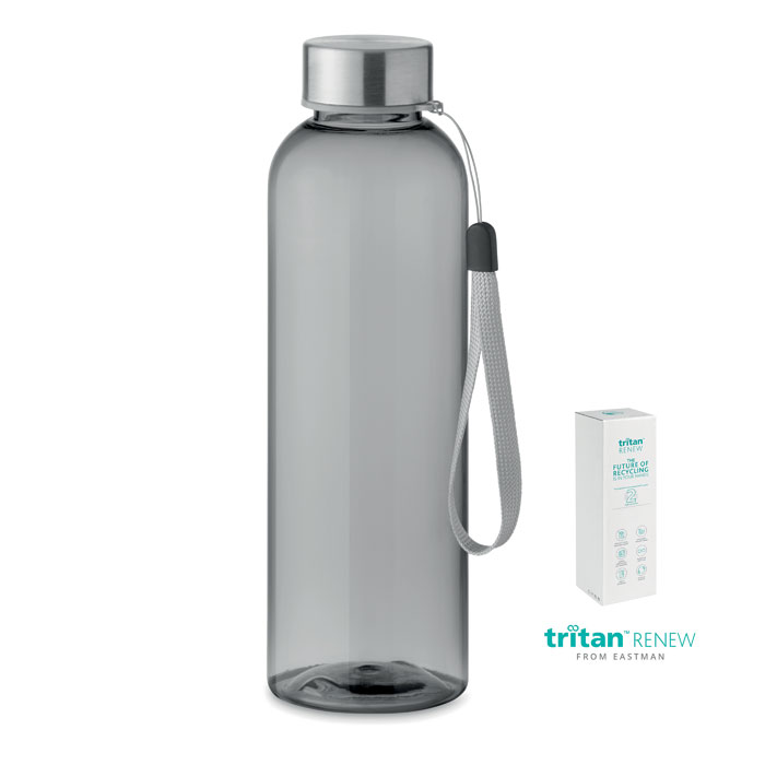 mo6960-27 Butelka na wodę z Tritanu Renew 500 ml ze stalową zakrętką