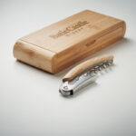 Nóż kelnerski z bambusem - obrazek 3