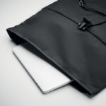Plecak 600D RPET typu rolltop - obrazek 5