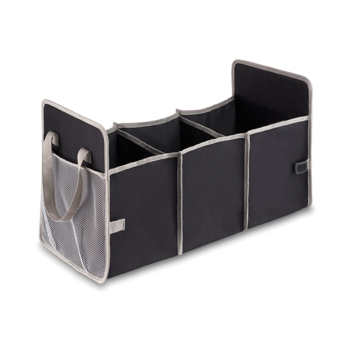 mo8880-03 Składany organizer samochodowy 600D z kieszenią z siatki