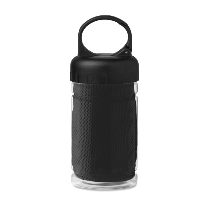 Ręcznik sportowy z poliestru w butelce PET, 30x80 cm