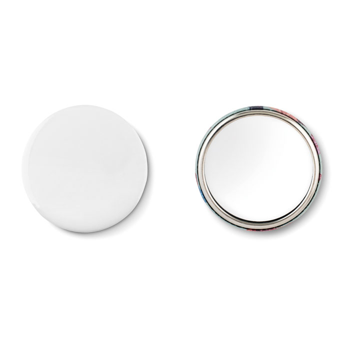 Okrągłe lusterko kieszonkowe button o średnicy 6 cm