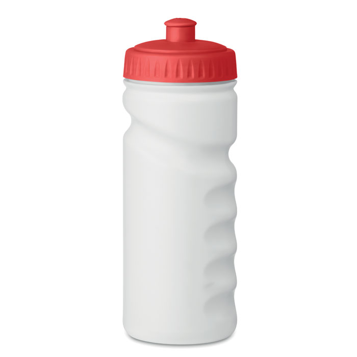 Sportowa butelka na wodę z PE 500 ml z uchwytem