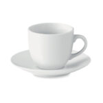 Porcelanowa filiżanka do espresso ze spodkiem, 80 ml