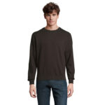 Unisex bluza dresowa z okrągłym dekoltem, szczotkowany polar 280