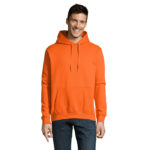 Unisex bluza z kapturem, szczotkowany polar 320, kieszeń kangurka