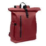 Plecak na laptopa typu rolltop z powlekanego 600D RPET