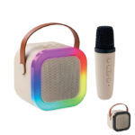 Zestaw karaoke z głośnikiem bluetooth i mikrofonem