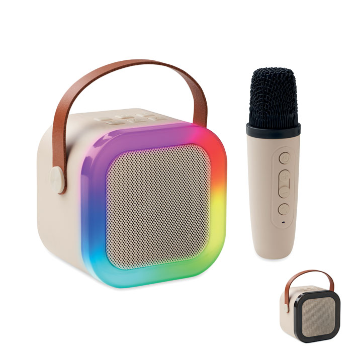 Zestaw karaoke z głośnikiem bluetooth i mikrofonem