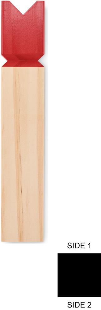 Czerwony STICK bok 2