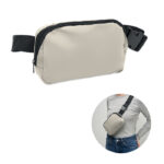 Nerka cross body z miękkiego PU, czarna
