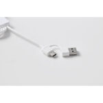 Kabel do ładowania 2 w 1 typ C - obrazek 3