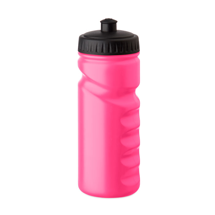 Sportowa butelka na wodę z PE 500 ml z uchwytem