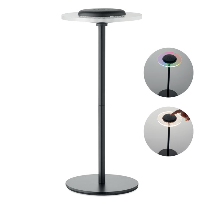 Akumulatorowa żelazna lampka na biurko RGB z 39 diodami LED