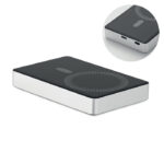 Powerbank indukcyjny 10000 mAh z aluminium z recyklingu