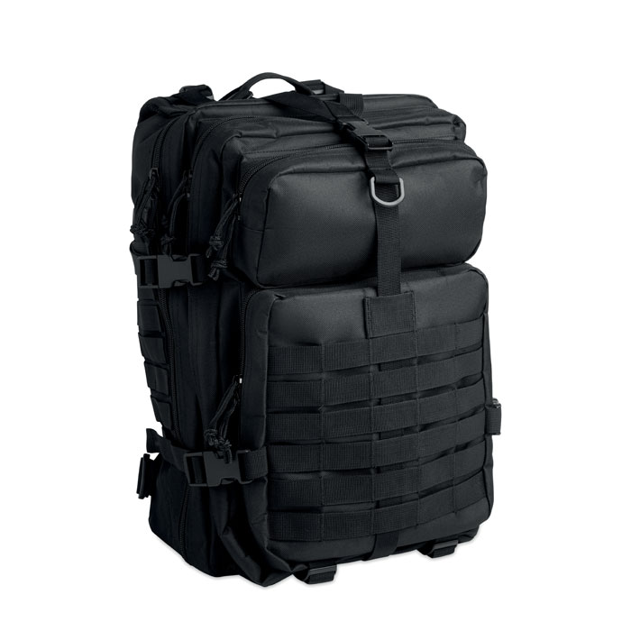 mo2970-03 Plecak turystyczny 50 l z 600D RPET z przegrodą na laptopa