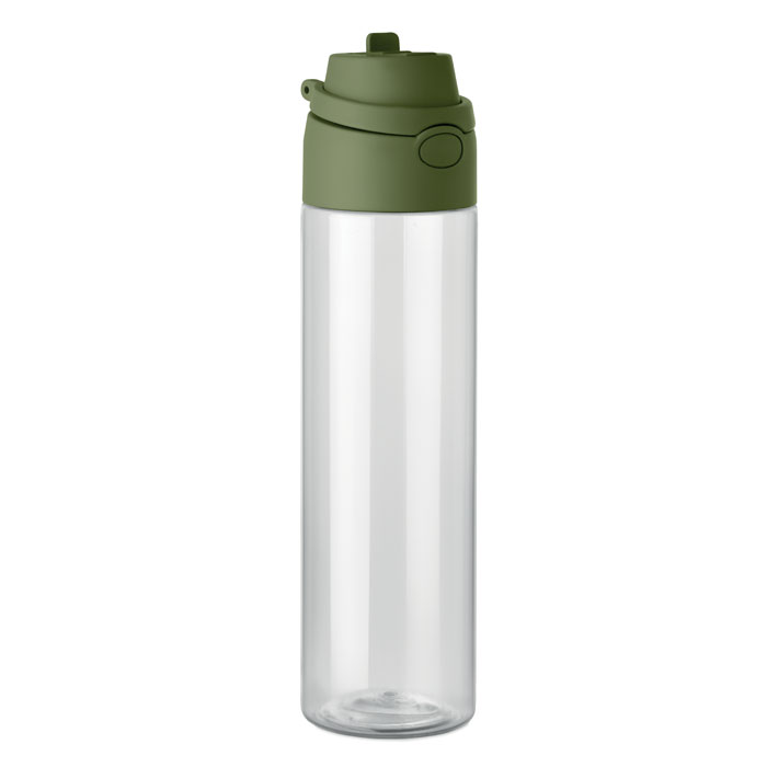 mo2990-60 Butelka na wodę z RPET 700 ml ze słomką 2w1