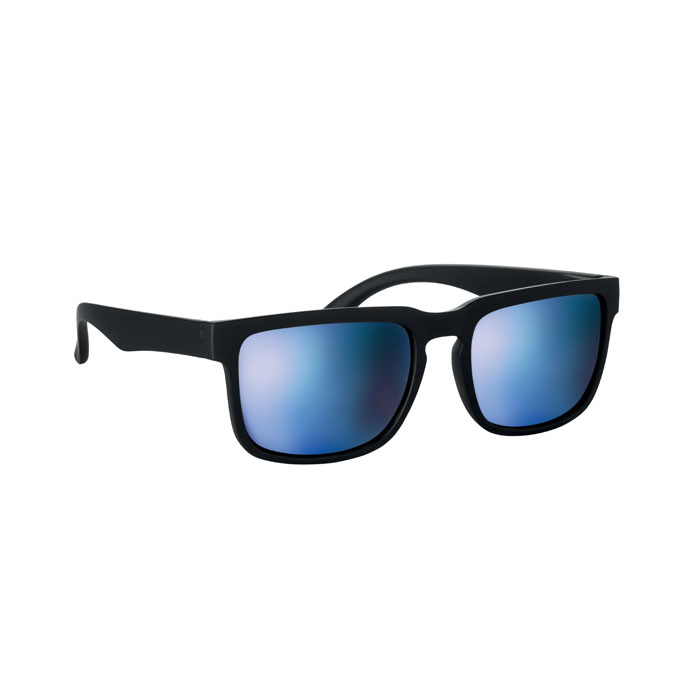 mo2992-04 Srebrne festiwalowe okulary z lustrzanymi soczewkami