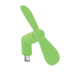 Przenośny wentylator do smartfona na USB-C z TPE