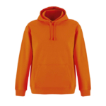 Unisex bluza z kapturem, szczotkowany polar 280, kieszeń kangurka