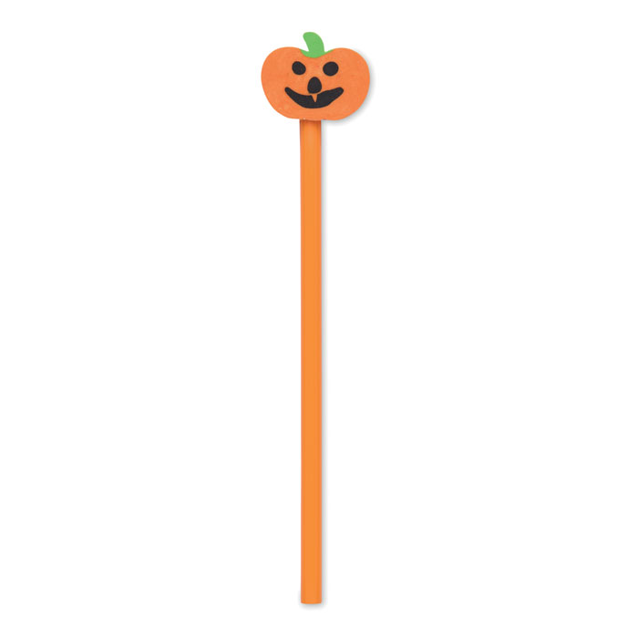 mo3105-10 Halloweenowy ołówek z gumką - obrazek 1